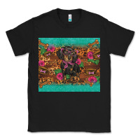 Black dachshund Classic Tee - BarkalooDesign