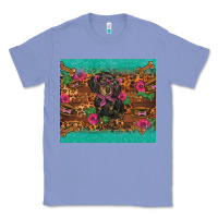 Colony Blue dachshund Classic Tee - BarkalooDesign