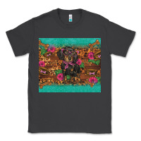 Smoke dachshund Classic Tee - BarkalooDesign