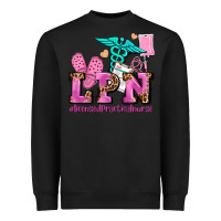 Black lpn licensed practical nurse Heavyweight Sweatshirt - AdoDesignShop