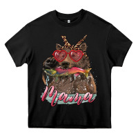 Mother's Day Mama Bear Wıth Bandana And Glasses Heavy Core Tee | Teevron
