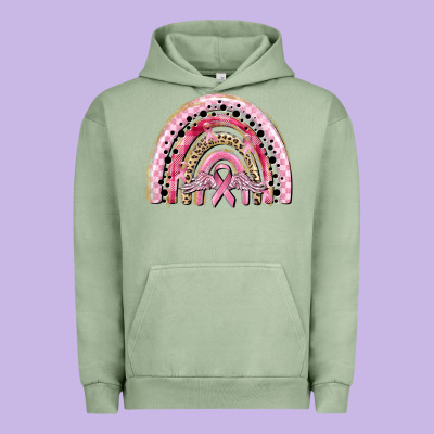 Cancer Rainbow Urban Hoodie Designed By Cowgirlartshop