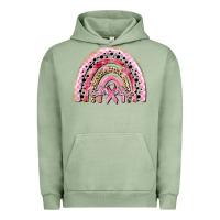 Pigment Oil Green cancer rainbow Urban Hoodie - CowGirlArtShop