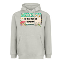 Moon Dust hello id rather be reading Heavyweight Hoodie - Artiststas