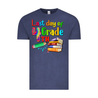 Vintage Denim last day of fourth grade Vintage Tee - Artiststas