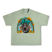 Oil Green western pitbull rainbow Urban Heavy Tee - Artiststas