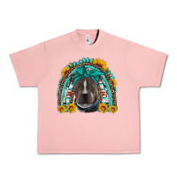 Salmon western pitbull rainbow Urban Heavy Tee - Artiststas