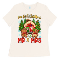Bone our first christmas as mr and mrs Ladies Tee - Zillion Design Studio