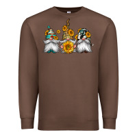 Chestnut western sunflowers gnomes Premium Sweatshirt - Jasminsmagicworld