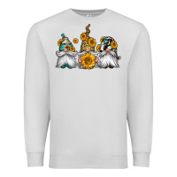 Dove Grey western sunflowers gnomes Premium Sweatshirt - Jasminsmagicworld
