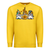 Lemon western sunflowers gnomes Premium Sweatshirt - Jasminsmagicworld