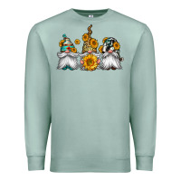 Seafoam western sunflowers gnomes Premium Sweatshirt - Jasminsmagicworld