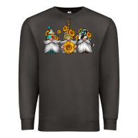 Smoke western sunflowers gnomes Premium Sweatshirt - Jasminsmagicworld