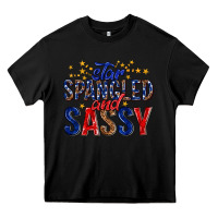 Black star spangled and sassy billie wilder Heavy Core Tee - texasbilliewilder