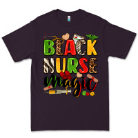 Plum black nurse magic Premium Tee - Zillion Design Studio