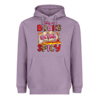 Lavender i like my books extra spicy Heavyweight Hoodie - Artiststas