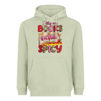Matcha i like my books extra spicy Heavyweight Hoodie - Artiststas
