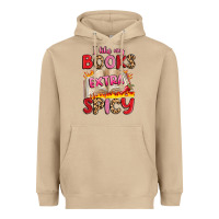 Mushroom i like my books extra spicy Heavyweight Hoodie - Artiststas