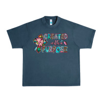 Midnight Navy created with a purpose Urban Heavy Tee - AdoDesignShop