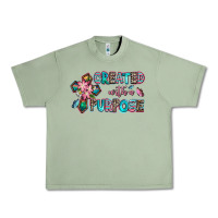 Oil Green created with a purpose Urban Heavy Tee - AdoDesignShop