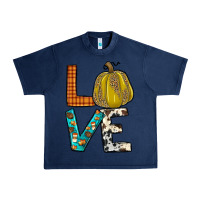 Navy fall love Urban Heavy Tee - JahusDesignShop