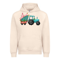 Sandshell christmas tree tractor Urban Hoodie - CowGirlArtShop