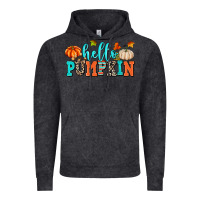 Vintage Black hello pumpkin Vintage Hoodie - AdoDesignShop