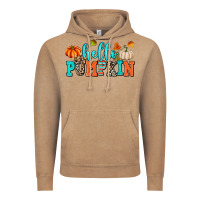 Vintage Coffee hello pumpkin Vintage Hoodie - AdoDesignShop