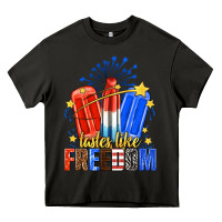 Asphalt tastes like freedom popsicles billie wilder Heavy Core Tee - texasbilliewilder