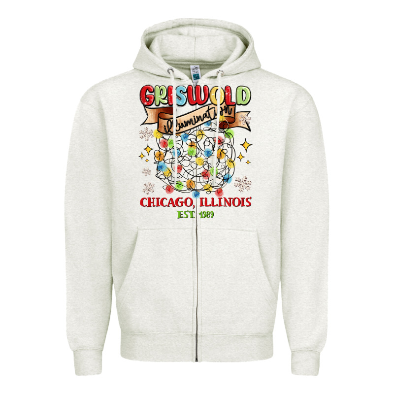 Griswold Illumination Zipper Hoodie by MaliasSmallBusiness | Teevron