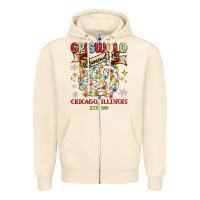 Sandshell griswold illumination Zipper Hoodie - MaliasSmallBusiness
