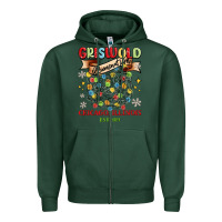 Sports Green griswold illumination Zipper Hoodie - MaliasSmallBusiness