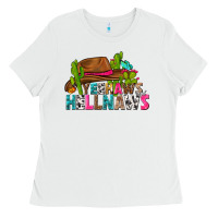 White yeehaws and hellnaws Ladies Tee - texasbilliewilder