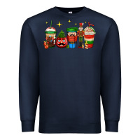 Navy nutcracker coffee Premium Sweatshirt - Jasminsmagicworld