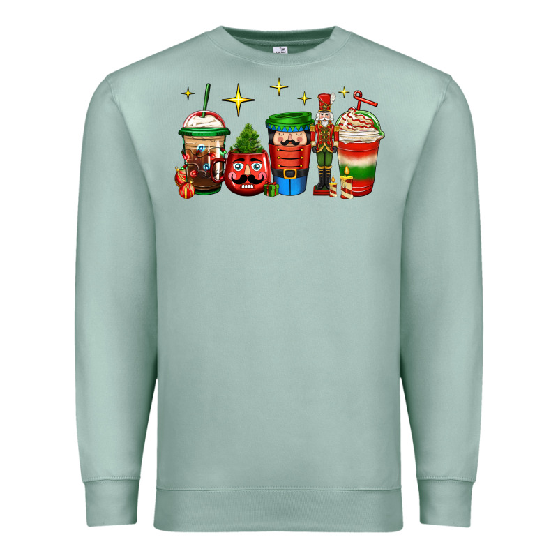 Nutcracker Coffee Premium Sweatshirt by Jasminsmagicworld | Teevron