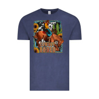 Vintage Denim cowboy rodeo Vintage Tee - JahusDesignShop