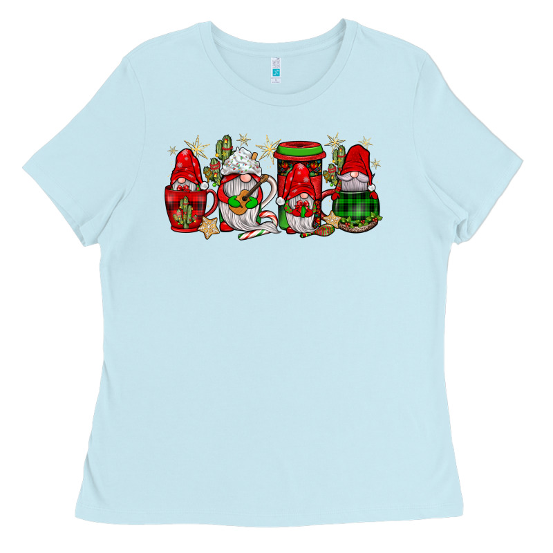 Christmas Mexican Gnomies Coffee Ladies Tee by JahusDesignShop | Teevron
