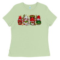 Matcha christmas mexican gnomies coffee Ladies Tee - JahusDesignShop