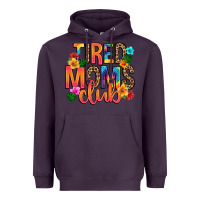 Plum tired moms club Heavyweight Hoodie - Artiststas