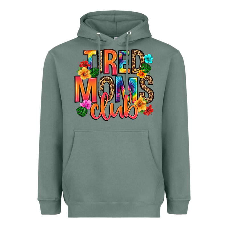 Tired Moms Club Heavyweight Hoodie by Artiststas | Teevron