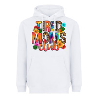 White tired moms club Heavyweight Hoodie - Artiststas