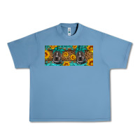 Pebble Blue western pitbull Urban Heavy Tee - Artiststas
