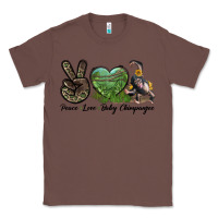 Chestnut Leopard Peace Love Baby Chimpanzee Classic Tee - LillyAllenDesigns