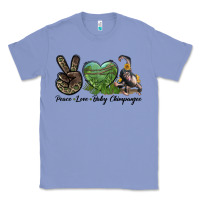 Colony Blue Leopard Peace Love Baby Chimpanzee Classic Tee - LillyAllenDesigns