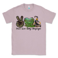 Lilac Leopard Peace Love Baby Chimpanzee Classic Tee - LillyAllenDesigns