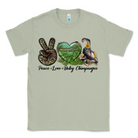 Matcha Leopard Peace Love Baby Chimpanzee Classic Tee - LillyAllenDesigns