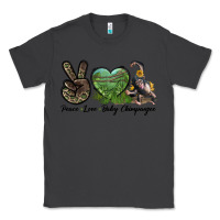 Smoke Leopard Peace Love Baby Chimpanzee Classic Tee - LillyAllenDesigns