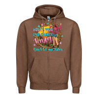 Chestnut heres your one chance fancy Zipper Hoodie - NancyCooperArtShop