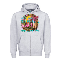 Heather Grey heres your one chance fancy Zipper Hoodie - NancyCooperArtShop
