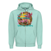 Seafoam heres your one chance fancy Zipper Hoodie - NancyCooperArtShop
